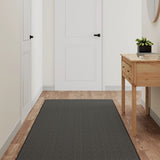 Carpet Runner Sisal Look Anthracite 80x300 cm 355782
