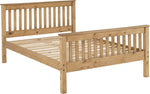 ZNTS Monaco 4'6" Bed High Foot End 200-203-026