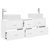 Bathroom Cabinet Set 3 pcs White 53 x 34.5 x 63 cm 3405859