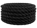 Rope Black 3 x 3 x 1000 cm Cotton 42011829