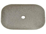 Countertop Basin Grey Rectangular 48x37,5x13,5 cm Ceramic 155096