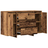 Sideboard with Drawer Old Wood 120 x 41 x 75 cm Engineered Wood 3333913