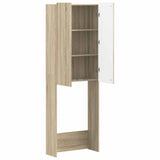 Toilet Cabinet ZWOLLE Sonoma Oak 66 x 25.5 x 190 cm 896477