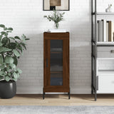 Sideboard Brown Oak 34.5x34x90 cm Engineered Wood 828811