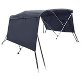 3-bow Bimini Top with Sidewalls 183xx137 cm 94819