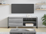 TV Cabinet Grey Sonoma 100 x 36 x 49.5 cm Engineered Wood 886561