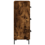Sideboard Smoked Oak 34.5x34x90 cm Engineered Wood 828609