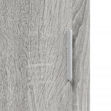 Aquarium Stand Grey Sonoma 121x41x58 cm Engineered Wood 833621