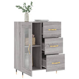 Sideboard Grey Sonoma 69.5x34x90 cm Engineered Wood 828026