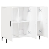 Sideboard White 90x34x80 cm Engineered Wood 828124