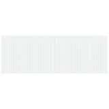 Wall-Mounted Headboard ALKMAAR White Engineered Wood 896295