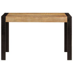 ZNTS Dining Table 120x60x76 cm Solid Wood Mango 356291