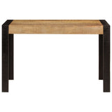 Dining Table 120x60x76 cm Solid Wood Mango 356291