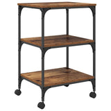 Printer Stand Old Wood 50 x 41 x 75 cm Engineered Wood 882998
