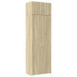 Storage Cabinet Sonoma Oak 70x42.5x225 cm Engineered Wood 3281324