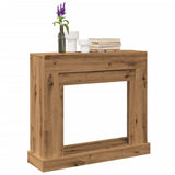 Fireplace Surround Artisan Oak 100x30x87.5 cm Engineered Wood 854570