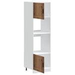 Oven Cabinets 2 pcs Porto Old Wood Engineered Wood 3315059