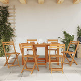 Garden Table 130x90x72 cm Solid Acacia Wood 42659