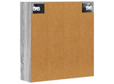 Bathroom Mirror Cabinet Grey Sonoma 50 x 14.5 x 70 cm 889204