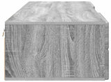 Wooden Cabinet Grey Sonoma 150 x 39 x 30 cm Engineered Wood 880237