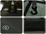 Family Tent with Rainfly Water-resistant 14-Person Army Green 42042245