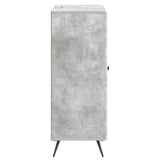 Sideboard Concrete Grey 66 x 34.5 x 90 cm Engineered Wood 895548