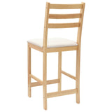 Dining Chairs 2 pcs Natural 40 x 47.5 x 99.5 cm 42020467