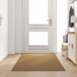 Doormat Other Cream and Black 120 x 300 cm Polyamide and PVC 4100754