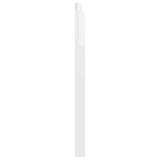 Headboard High Gloss White Engineered Wood 889559