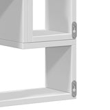 Wall Shelf White 96x12x64 cm Engineered Wood 840800