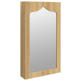 Mirror Jewellery Cabinet Wall Mounted 37.5x10x67 cm 353222