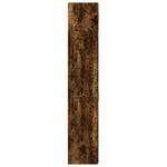 Slim Storage Cabinet Smoked Oak 40x42.5x225 cm Engineered Wood 3281277
