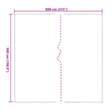 Plant Cover Transparent 5 x 8 m PVC 3429359
