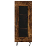 Highboard Smoked Oak 34.5x34x180 cm Engineered Wood 3199078
