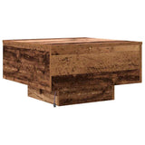 Coffee Table Old Wood 55 x 55 x31 cm Engineered Wood 862994