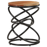 End Table 40x40x52 cm Solid Acacia Wood 321059