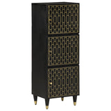 Highboard 40x33x110 cm Solid Wood Mango 358349