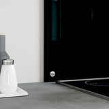 Kitchen Backsplashes 2 pcs Black 70x40 cm Tempered Glass 3315795