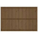 Wall Headboard Honey Brown 166x3x110 cm Solid Wood Pine 824961
