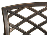 Garden Chair Bronze Cast Aluminium Medium Durable Garden Chair 3216319