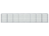 Gabion with 3.5 mm Wire and 5x5 cm Mesh 800x100x200 cm 3462490