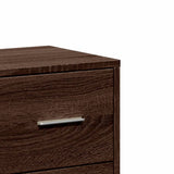 Sideboards 2 pcs Brown Oak 60x31x84 cm Engineered Wood 3276594