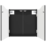 Dartboard Cabinet Black 56 x 12 x 63 cm Engineered Wood 8006652