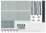 Welded Wire Fence with Spikes 50 x 1.5 m 3352128