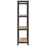 Bookshelf Artisan Oak 60 x 30 x 120 cm Engineered Wood 868394