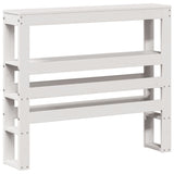 Bed Frame without Mattress White 90x200 cm Solid Wood Pine 3305756