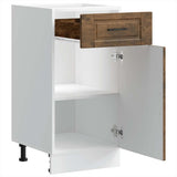 Kitchen Base Cabinet Porto Smoked Oak Engineered Wood 853952