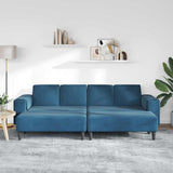 Sofa Set 3 pcs Blue Velvet 3335121