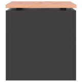 Garden Bench Black 40 x 40 x 43 cm Steel 874912