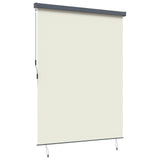 Roller Blind Cream 200 x 250 cm Fabric and Aluminum 362097